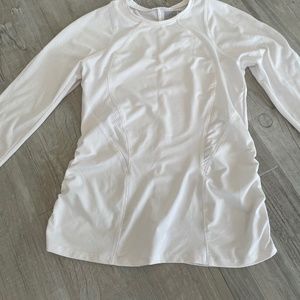 Lucky in Love Contour Long Sleeve Top White Small